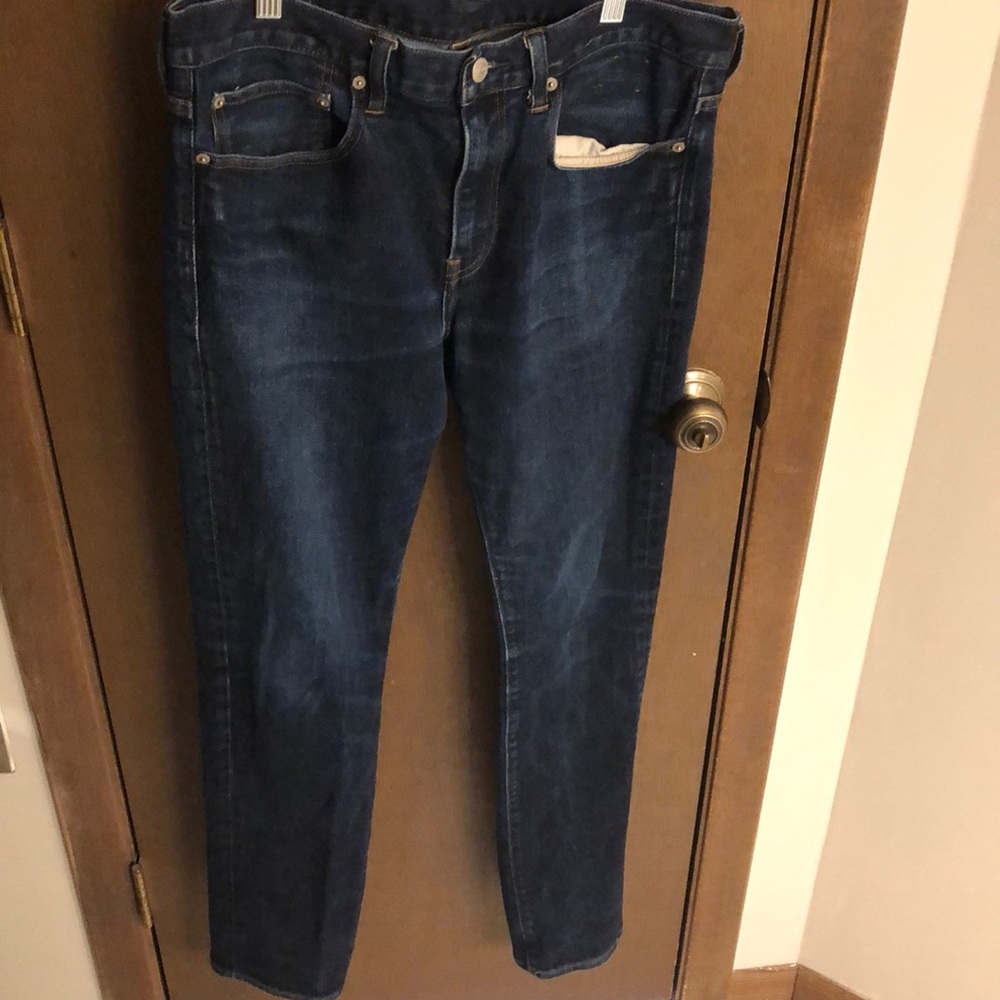 Dark Wash 484 slim fit J. Crew jeans